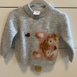 6-9 months Zara teddy bear 🧸 sweater